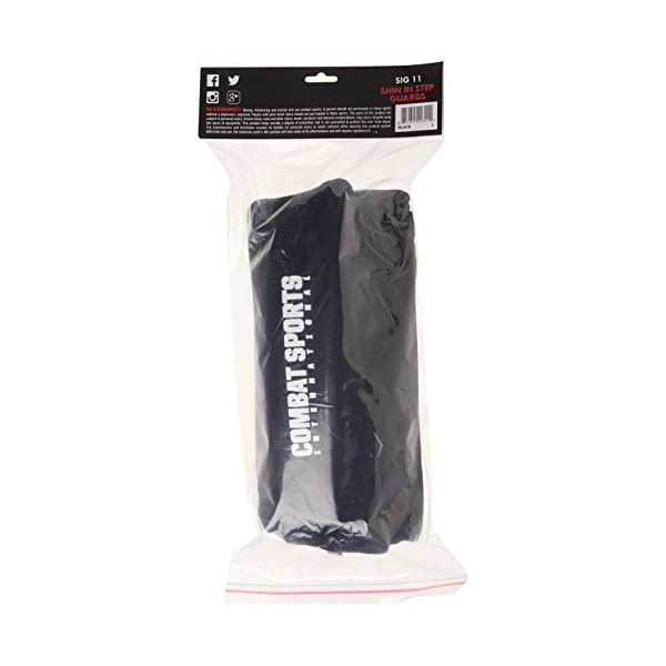 Combat-Sports-Washable-MMA-Training-Instep-Padded-Shin-Guards Combat Sports Washable MMA Elastic Cloth Shin & Instep Padded Guards