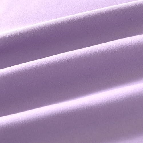 Image of Body Pillow Pillowcase with Zipper 1 piece,Purple,20 inchx54 inch | Body Pillow Cover with Zipper,Long Pillow Case,Cozy Microfiber Body Pillow Case Cover