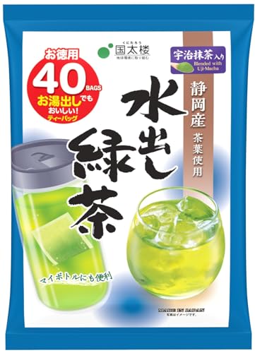 国太楼 宇治抹茶入り水出し緑茶 40P