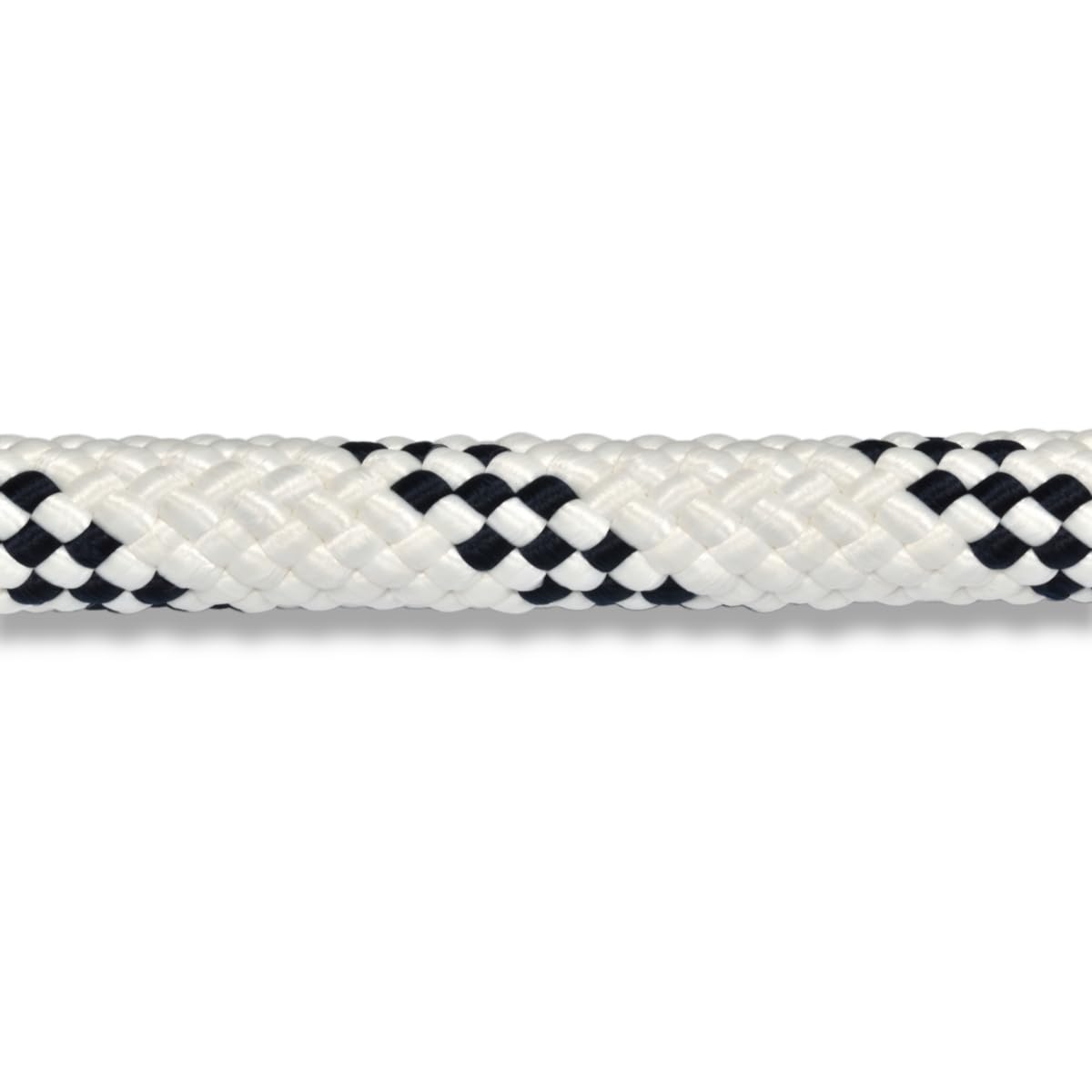 Corderie Italiane 001038948 Nautica warkocz 18MM-60MT, Biały z Niebieski