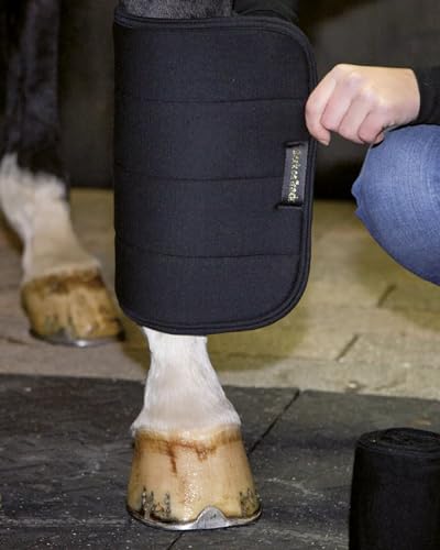 image for Back on Track Welltex No Bow Leg Wraps for Horses - Comfort, Support, 