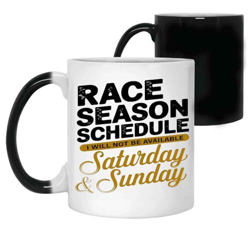 Humorous Gift Idea Race, Race Gift, Funny Racing, Funny Racing Gift, Dirt Racing Gift, Dirt Racing, Dirt Racing Lover Gift, Race Season 11 Oz White Ceramic Color Changing Mug 589464