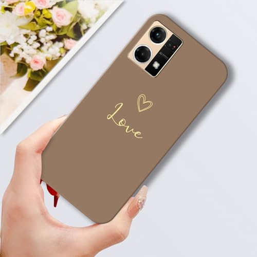 Image of COLORflow Back Cover Compatible with Oppo F21 Pro 4G / F21s Pro 4G | Heart Notes Color Customized Back Cover Compatible with Oppo F21 Pro 4G / F21s Pro 4G