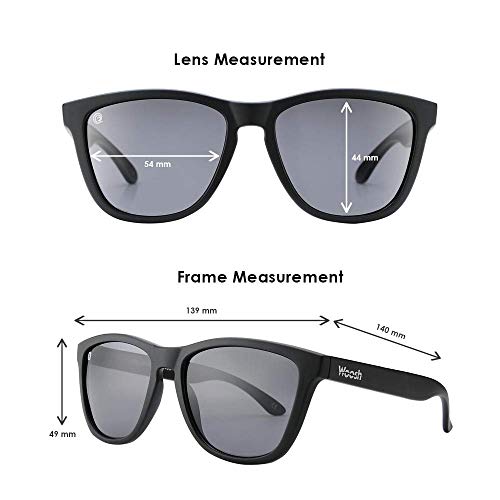 Image of Woosh Polarized Lightweight Sunglasses for Men and Women -Unisex Sunnies for Fishing Beach Running Sports and Outdoors