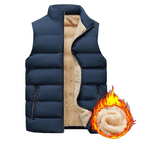 Gilet extérieur rembourré chaud veste sans manches de randonnée