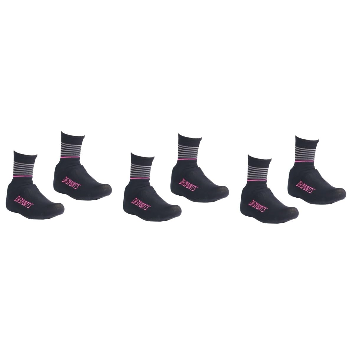 Hemobllo Cubierta de Zapatos al Aire Protector de Zapatillas Women Bike protección cubrezapatillas de Bicicleta de Carretera Cubierta del Zapato cubrezapatos para Ciclismo Black