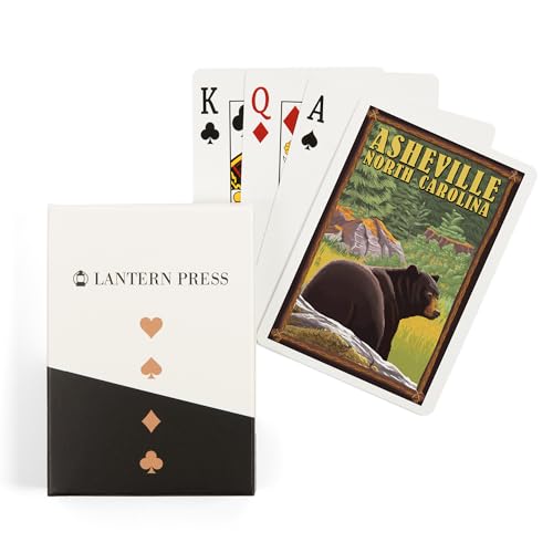Baraja de cartas Poker 52 piezas Black Bear Asheville