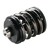 Ajuste perfecto para bicicletas plegables: diseñado específicamente para bicicletas plegables, este resorte amortiguador es compatible con bicicletas. Complementa el diseño compacto de la bicicleta plegable y mejora el rendimiento general.