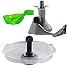 SPARES2GO Pagaie de mélange, panier et cuillère de service compatibles avec la friteuse Tefal Actifry série 001-1 1 kg 1,2 kg