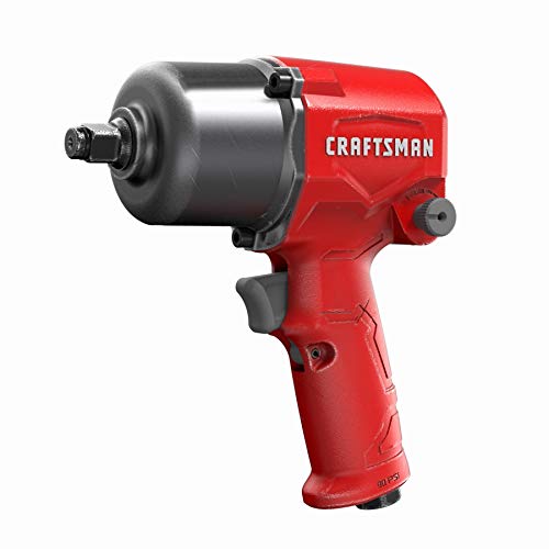 CRAFTSMAN CMXPTSG1004NB Air Impact Wrench, Red and Black