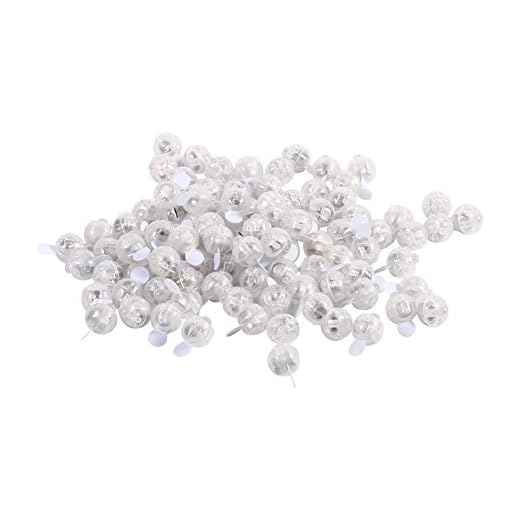 100 PCS/lot LED Lampe De Ballon Rond Lampe De Balle De Flash pour Décoration De Maison Partie Noël ( Color : Blanc )