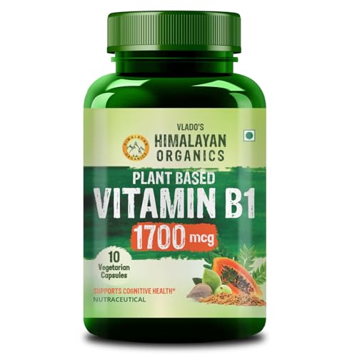 Image of Vlado's Himalayan Organics Plant-Based Vitamin B1-10 Capsules