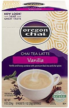 Oregon Chai Vanilla Chai Tea Latte - 8 Ounce