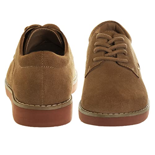 Image of French Toast Kids Oxford Dress Shoes - Lace Up Loafer School Uniform Saddle Shoe for Girls and Boys (Sizes: 11-13 Little Kid / 1-7 Big Kid)