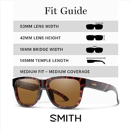 Image of SMITH Lowdown Slim 2 Sunglasses with Polarized Lenses - Performance Sports Active Sunglasses For Men & Women