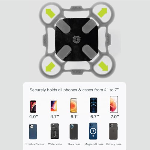 Support de téléphone pour vélo et iPhone compatible tout guidon - 3
