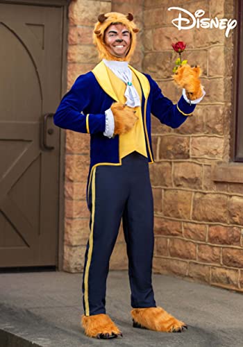 Beauty And The Beast Men's Beast Costume X-Large Blue #TOP1