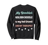 Cute Golden Doodle Dog Dad Mum Friend Therapist
