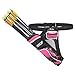 SHENG-RUI Archery Arrow Quiver Holder Left Hand,3-Tubes Hip Quiver Arrow Bag with Adjustable Belt for Youth & Adults Arrows Hunting Target Practicing