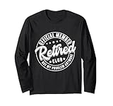 Photo Gallery official member retired club men women funny retirement maglia a manica Photo Gallery official member retired club men women funny retirement maglia a manica