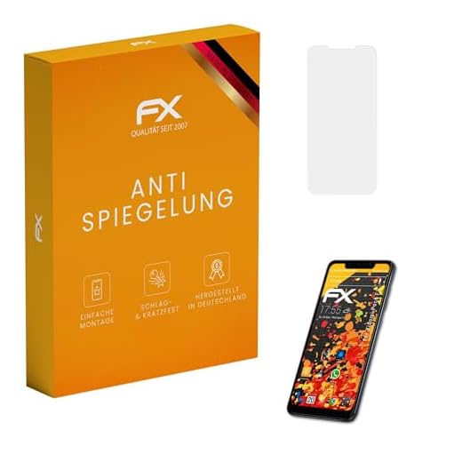 atFoliX Película Protectora Compatible con Xiaomi Poco F1 Lámina Protectora de Pantalla, antirreflejos y amortiguadores FX Protector Película (3X)