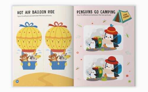 Image of Fun with Activities: Spot the Differences: Fun Brain Games, Puzzles & Visual Learning Interactive Activity Book for Preschool Kids and Toddlers I Ages 3+ [Select Learning]]