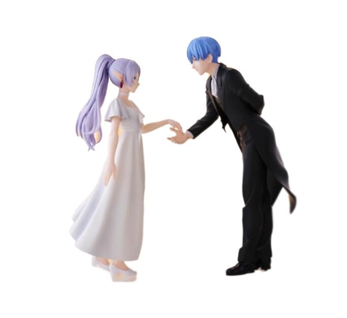 Amazon.co.jp: フリーレン ＆ ヒンメル フィギュア Luminasta