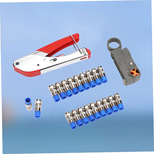 Testeur de câble coaxial avec pince à dénuder précise