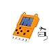 Kittenbot Meowbit Card-Sized Retro Computer Video Game Console Codable Console for Microsoft Makecode Arcade and Python Compatible with Micro:bit Expansion Board for Build Robot-Orange