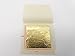 Produktbild Unbekannt 20 x 24 K ECHT GOLD Folie 4.3 cmx4.3 cm  Vergoldung Gold Leaf Tabelle für Dekoration, Facial Beauty Mask Spa & Lebensmittel 99% Gold