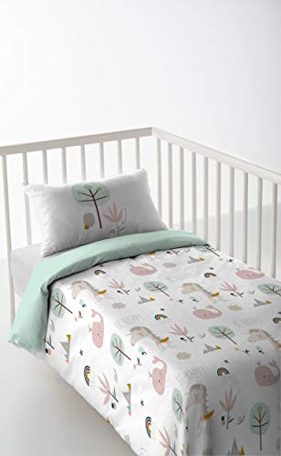 HACIENDO EL INDIO Funda nórdica cuna Rainbowland