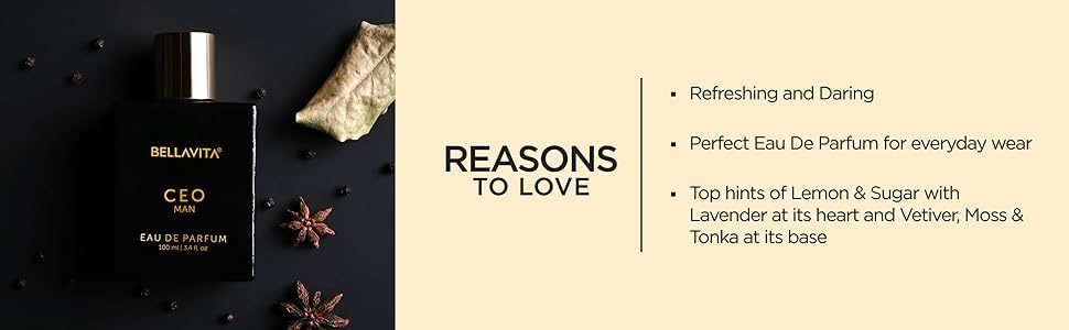 Miniatura 9 de Bella Vita Luxury CEO Man Eau De Parfum Perfume con limón, lavanda, tonka, mandarina y vetiver, fragancia de madera de alta calidad para hombres,