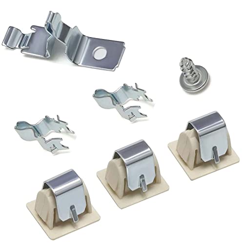 Seentech Lifetime 279570 Dryer Door Latch Strike Kit - Compatible With Whirlpool Kenmore Dryer - Repalces: 236877 420198 423232 279337 3392538 (Pack 1)