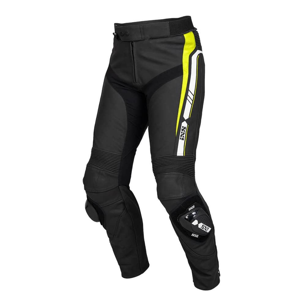 IXS Sport RS-700 2.0 Dwuczęściowy skórzany kombinezon motocyklowy, czarny/żółty/biały, Long 102