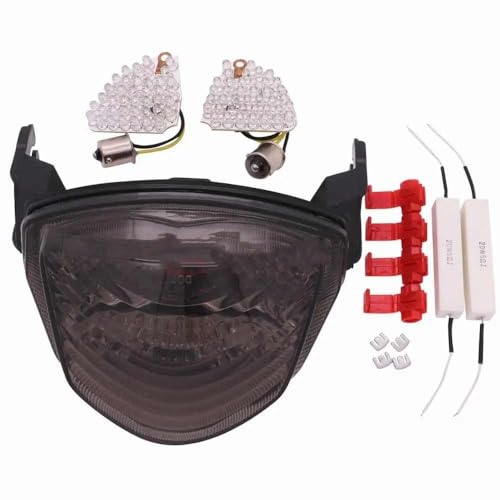 Feu arrière de moto LED avec clignotants pour GSXR 1000 K5 2005 2006