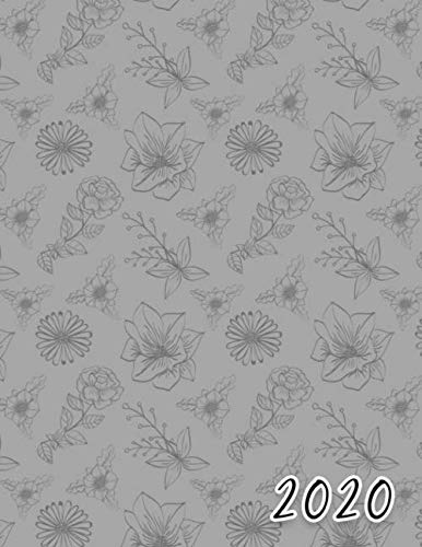 HIKOL - Productivity Planner 2020! Daily, Weekly, Monthly, Yearly Planner 365 Pages, Strong Twin-Wire Binding, 8.5" x 11", Flexible & Soft Cover