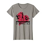 I Love Gymnastics Shirt for Women & Girls Balance Beam Shirt