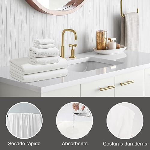 Consejos para Comprar Toallas, tabla con los diez mejores. 30 Toallas marca MXBEAUTY (3)