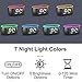 HOUSBAY Digital Alarm Clock Radio for Bedrooms, Phone-Free Wake-up with Dual Alarm, Night Light, Small Radio Clock for Bedside