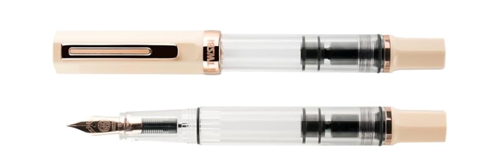 は*れ様 TWSBI ツイスビー 万年筆 エコ クリームローズゴールド 吸入式 TWSBI ツイスビー 万年筆 ECO クリーム ローズゴールド | ペンハウス
