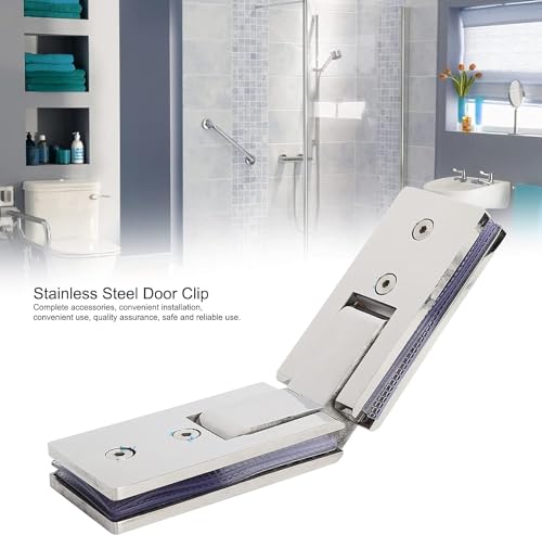 Charnières salle robustes pour rénover une cabine de douche moderne - 4