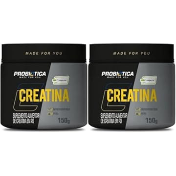 Kit 2x Creatina Creapure 100% Pura - Marca Probioticaa 150g Cada - Total 300g