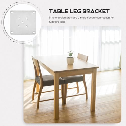Plaques de fixation plates Healvian pour stabiliser votre table basse