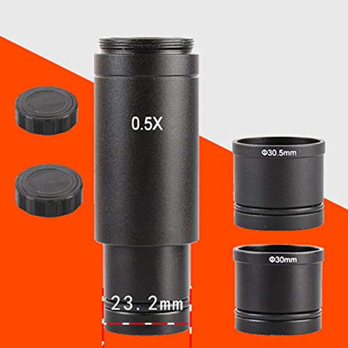 Adaptateur C Mount 0.5X élimine reflets sur microscope trinoculaire - 8