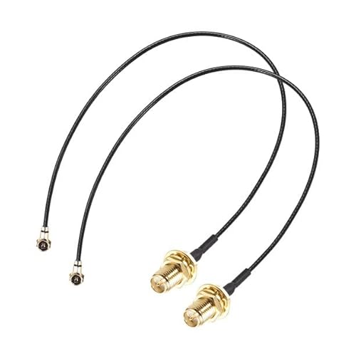 TREADALT-TEC U.FL to SMA Female Pigtail Antenna Wi-Fi Coaxial Low Loss Cable