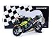 Minichamps 122163038 2016 Yamaha YTZ-M1-Bradley Smith, 1:12 Scale
