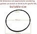 Pressure Cooker Replacement gasket for Mirro Pressure Cooker S-9892 9892 M-0296 M-0436 M-0498 M-0536 M-0596 M-0646 M-1952 Fit ４｜6 ｜ 8 QT Models