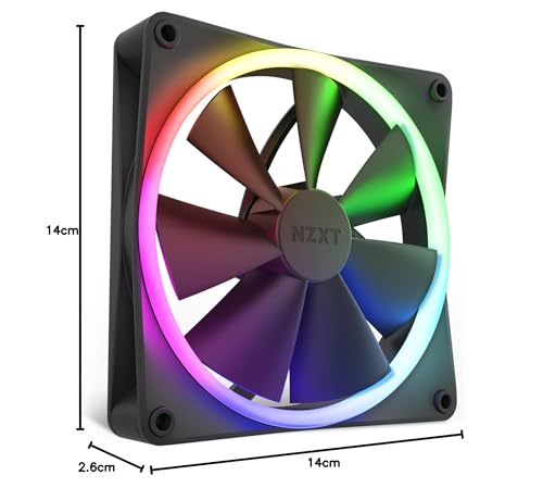 F420 RGB Core - 420mm Single-Frame Fan Unit z 3 x 140mm wentylatorami rgb-Kontrola predkosci i oswietlenia - Wysokie cisnienie statyczne i przeplyw powietrza-8 diod LED aRGB na wentylator - Bialy - Mouse gaming - Immagine 9