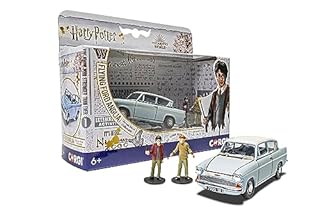 Corgi Diecast Model Vehicles - CC99725 Enchanted Ford Anglia w/Harry and Ron figures - Men, Women & Kids Souvenir Gifts - Small Die Cast Toy Car Models for Boys, Gift for Harry Potter Enthusiasts
