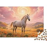 Marengo, 1000-Teile-Puzzlespiel, Visuelles Vergnügen Und Geistige Herausforderung, Ideal Zum Einrahmen, Ab 8 Jahren,Pferd, 38x26cm/1000pcs